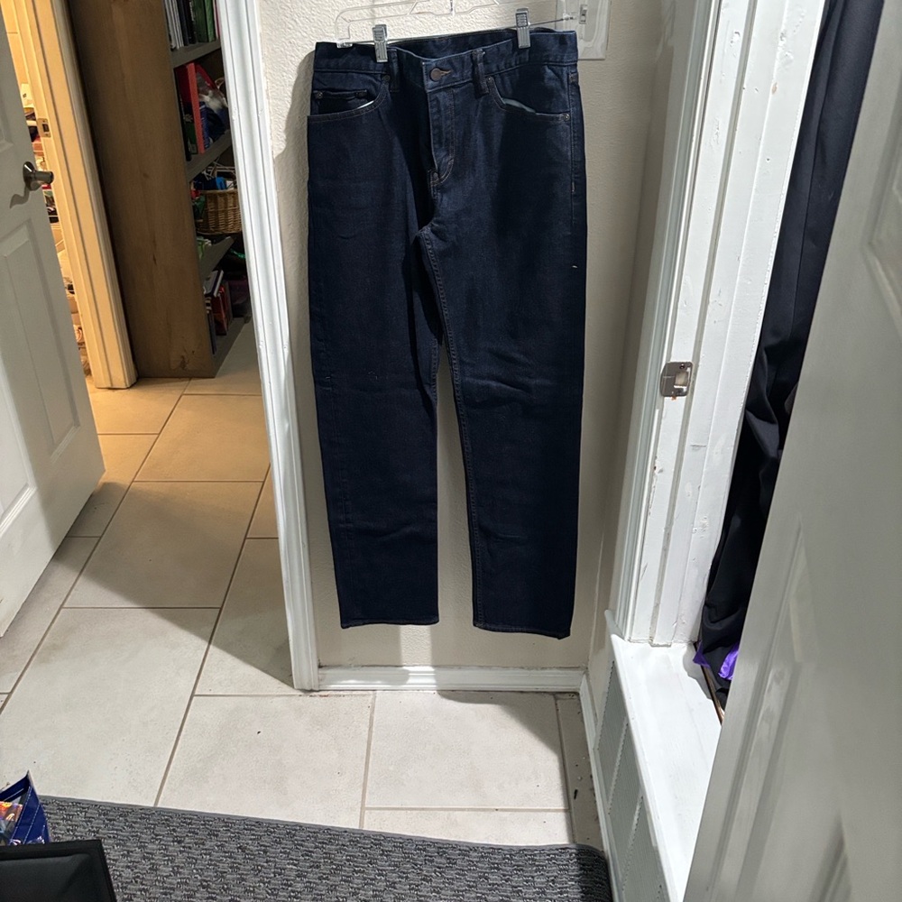 Banana Republic Dark Blue Jeans 33x34
